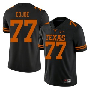 College Football University of Texas Andre Cojoe Men #77 Black Alumni Jerseys 379132-823