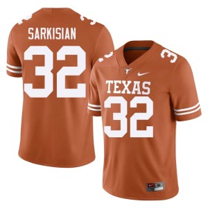 College Football #32 UT NCAA Orange Men Brady Sarkisian Jersey 752583-837