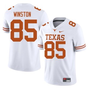 College Football White Emaree Winston Mens Texas 2026 #85 Jerseys 549341-314
