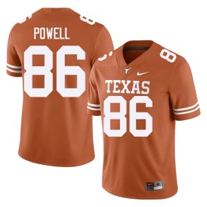 College Football Orange UT Austin Men's Hudson Powell #86 Replica Jerseys 572748-462