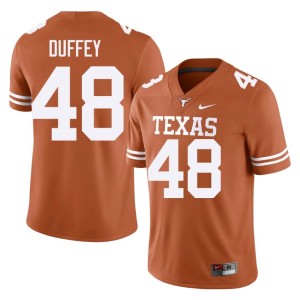 College Football Jackson Duffey Orange UT Austin Player Men's #48 Jersey 121716-430