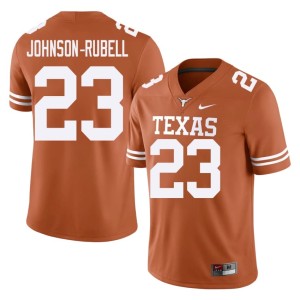 College Football Orange Jordon Johnson-Rubell 2026-27 Texas Athletics Men #23 Jersey 517036-703