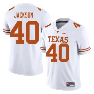College Football UT White Men Alumni Lance Jackson #40 Jersey 833726-690