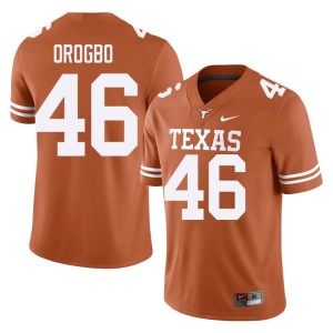 College Football 2026 Orange #46 Men Smith Orogbo UT Longhorns Jerseys 292473-212