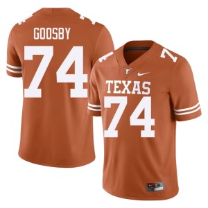 College Football #74 UT University Men Orange Trevor Goosby Jerseys 686138-668