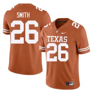 College Football Orange 2026 Men's Ty'Anthony Smith Texas Athletics #26 Jerseys 883472-924