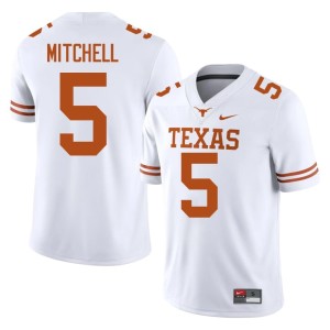 College Football #5 Adonai Mitchell White UT Men's 2026-27 Jersey 159483-882