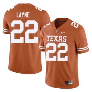 College Football UT Austin #22 Limited Men's Bobby Layne Orange Jersey 635272-351
