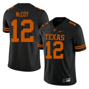 College Football Stitched Men's Colt McCoy Black UT #12 Jersey 776505-516