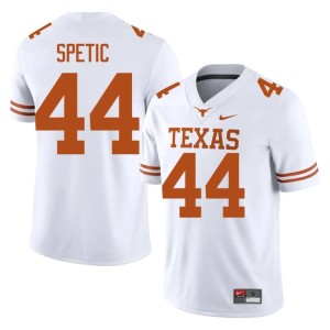 College Football Alumni Gianni Spetic #44 White Men's UT Jerseys 585783-730