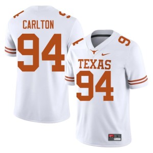 College Football Jamarion Carlton Men Horns Player White #94 Jersey 976807-113