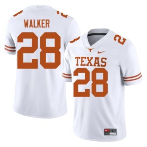 College Football #28 White Jett Walker Mens 2026 UT Jersey 209153-529