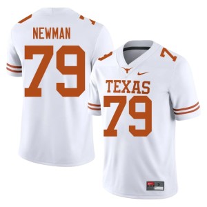 College Football Texas Longhorns #79 Jonte Newman Men White University Jersey 343571-736