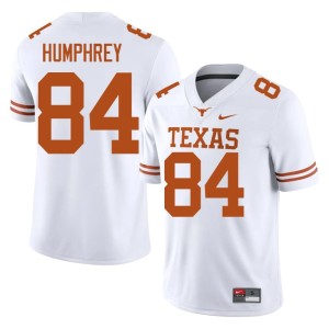 College Football Official Lil'Jordan Humphrey University of Texas Men White #84 Jerseys 932400-311