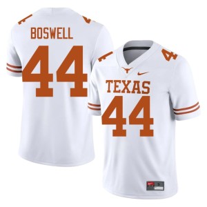 College Football White Limited Markus Boswell #44 University of Texas Longhorns Men Jerseys 897390-967