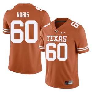 College Football Orange Tommy Nobis Mens #60 NCAA Texas Longhorns Jerseys 298547-795