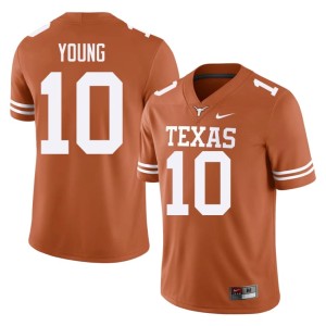 College Football Vince Young University of Texas Orange #10 NCAA Men Jerseys 467069-654