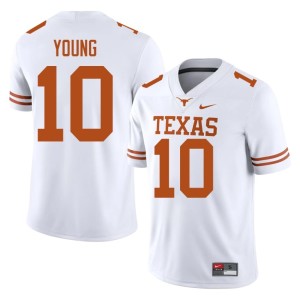 College Football Vince Young UT Replica White Mens #10 Jerseys 311788-214