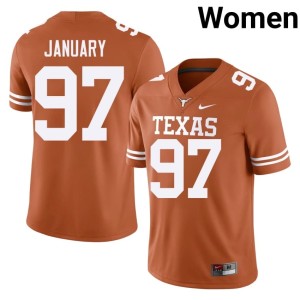 College Football Alex January 2026-27 Orange Women UT #97 Jerseys 675311-147