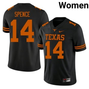 College Football Black Women Official UT Brad Spence #14 Jerseys 443915-374