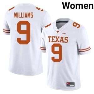 College Football #9 White UT Jonah Williams Womens Alumni Jersey 792229-569