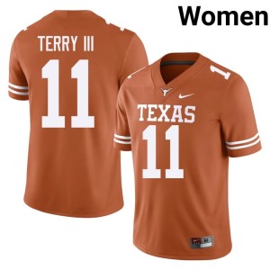College Football Michael Terry III #11 Women UT 2026 Orange Jerseys 758070-695