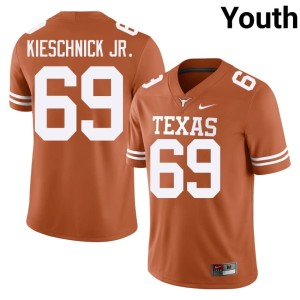 College Football Player Youth Lone Star State Reps Brooks Kieschnick Jr. Orange #69 Jerseys 171310-456