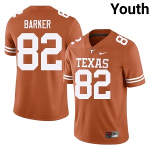 College Football Youth Orange NCAA Texas #82 Ridge Barker Jerseys 120310-520