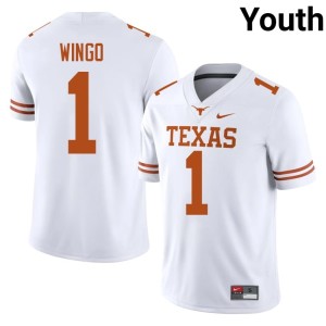 College Football #1 Youth UT White Alumni Ryan Wingo Jerseys 177893-150