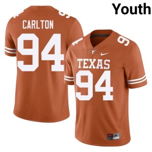 College Football UT Player Youth Jamarion Carlton Orange #94 Jerseys 698452-138
